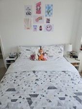 IKEA Askvoll King White Bed