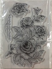 Kanban Stamps - Rose Bouquet