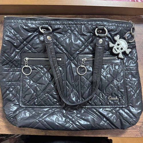 Coach tote bag with - coach, key