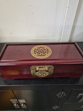 Chinese Rosewood Jewellery Box