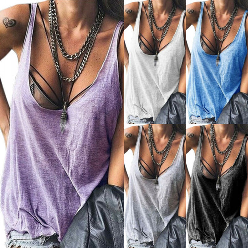 Women low cut - cut, tank