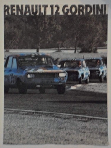 Renault gordini orig 1970 - gordini,