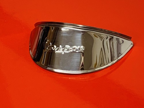 Vespa embossed chrome head - chrome,