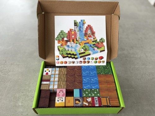 Magnetic building blocks set - blocks,