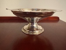 Vintage Silver-Plated Pedestal