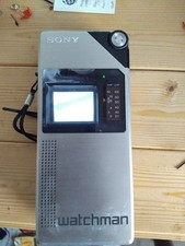 Vintage Sony Watchman Portable Tv Model FD210-BE