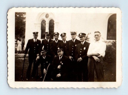 Old vintage photo men - photo, in