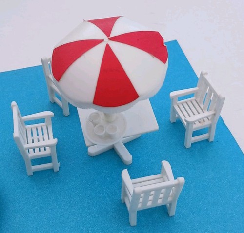 Britains plastic floral garden - britains,