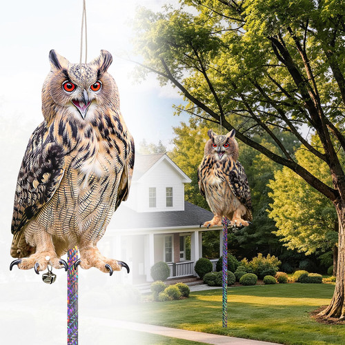 2pcs hawk bird scarer - bird, owl