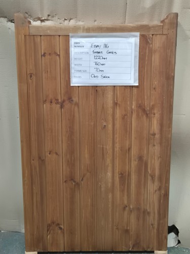Double boarded flat - flat, wooden