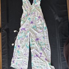 River Island tie dye wide leg