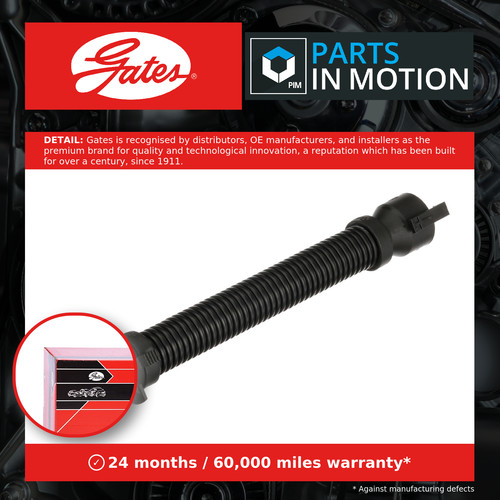 Crank case breather pipe hose - case,