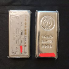 1 Kilo Silver Bar 999.9 Fine