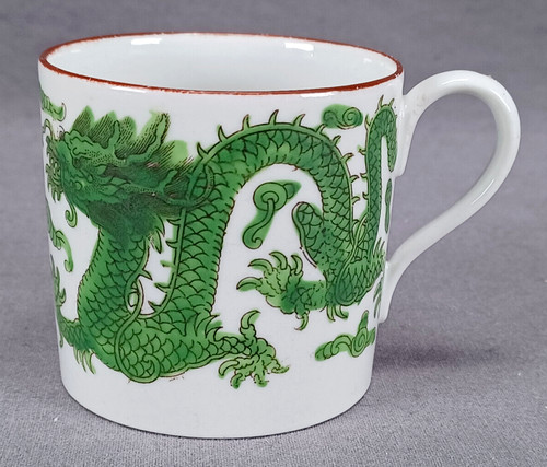 Coalport green broseley dragon - green,
