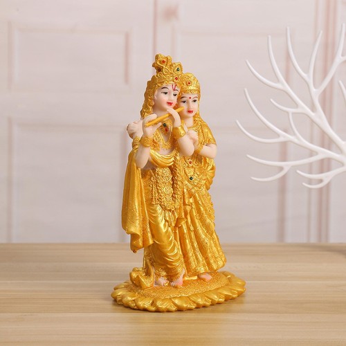 India radha krishna figurine - india,