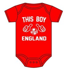 ENGLAND BABY GROW BABY VEST