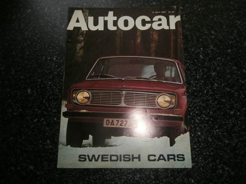 Autocar 1967 volvo 144s t - 144s, r/t
