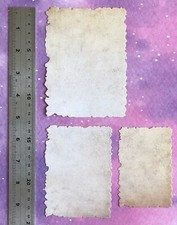 18 Distressed Parchment Paper