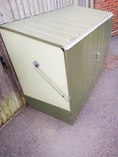 Trimetals Bike shed  Store locker shed secure Protect a bike Charcoal