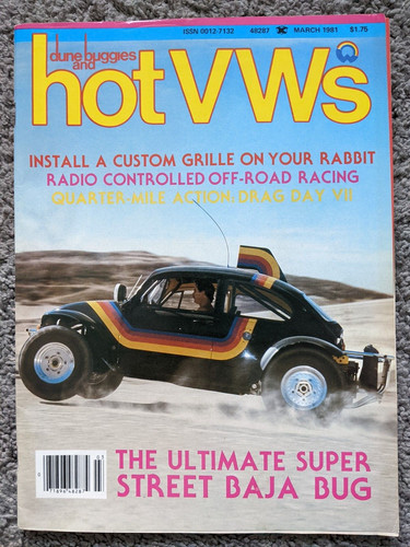 1981 march hot magazine - march, vw's