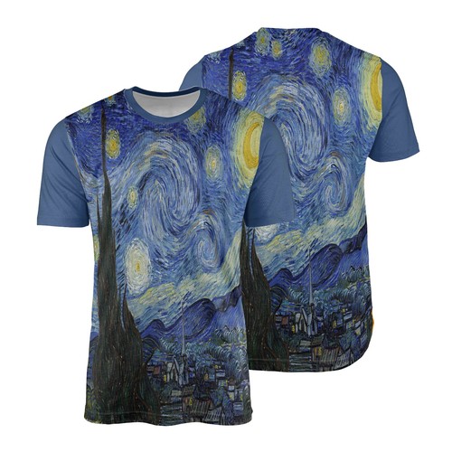 Van gogh starry night art - van,