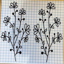 Set of 2 Large Decorative