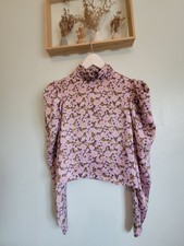 Zara Floral Print Blouse