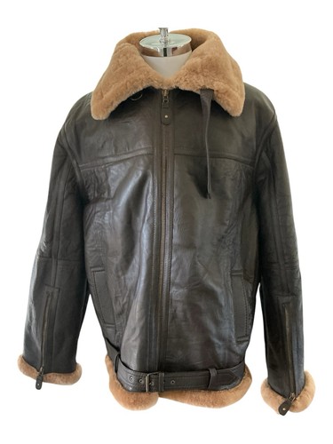 Mens raf aviator brown - mens,