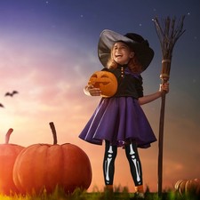  2 PCS Toddler Skeleton Tights