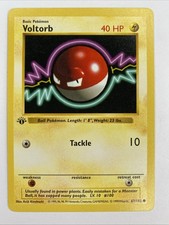 1999 Pokémon TCG Voltorb Card