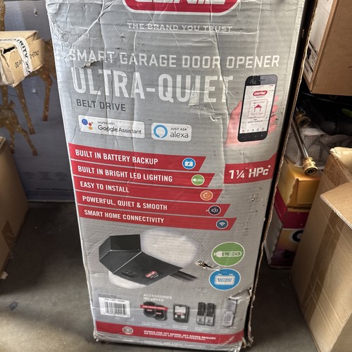 Garage door opener - garage, battery