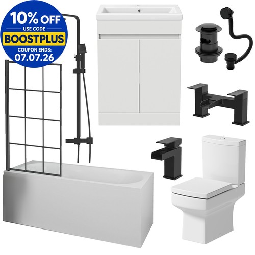 Complete bathroom suite - bathroom,