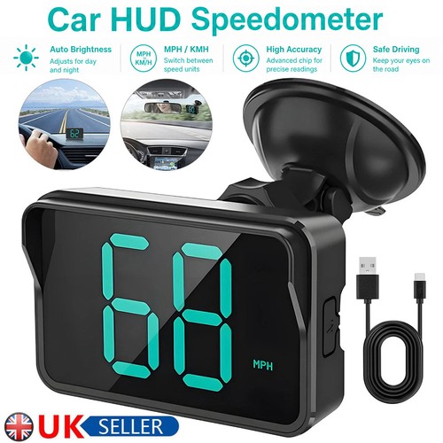 Mini led digital speedometer - led,