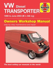 Volkswagen T4 Transporter Diesel (1990-June 2003) Haynes Repair Manual