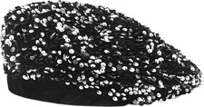 Women Bling Beret Hats Sparkly