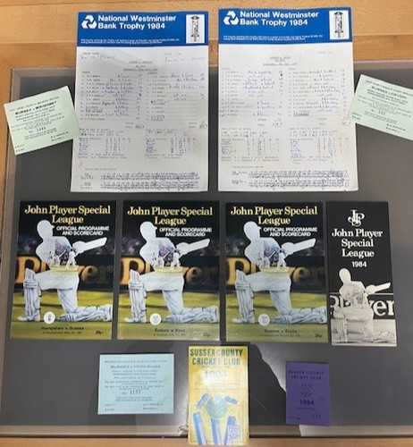 Sussex county cricket 1984 - sussex,