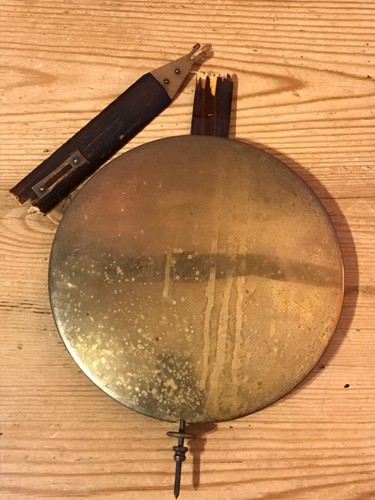 Antique vienna clock weight - ,