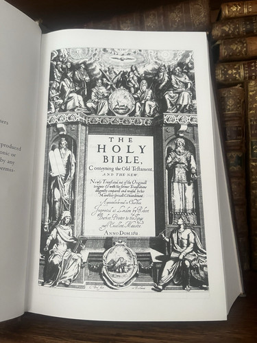 1611 king james bible - king,