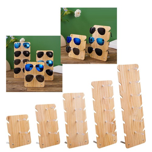 Wood eyeglasses frame stand - eyeglasses,