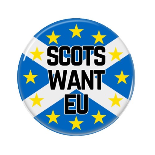 Scots want button - scots,