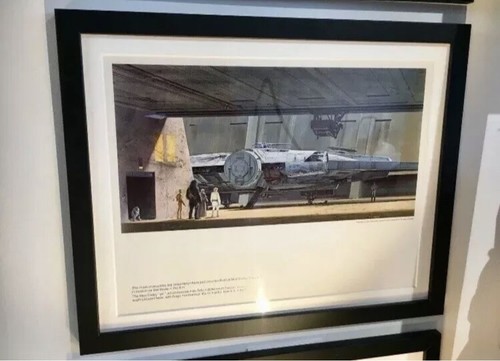 1977 concept art - 1977, framed