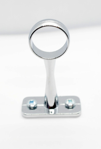 Chrome pole rail - pole, /