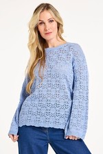 SIZE S TO XL POINTELLE JUMPER