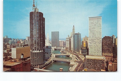 Chicago canal water route - chicago, il