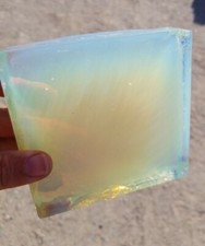 Opalite Glass Tile Chipped