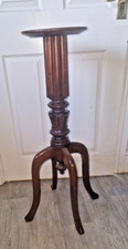 LOVELY ANTIQUE WOODEN PLANT STAND JARDENIERE VGC 36" TALL