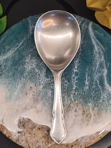 Silver caddy spoon james dixon - spoon,