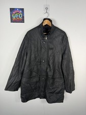 Bugatti Leather Jacket Mens XL