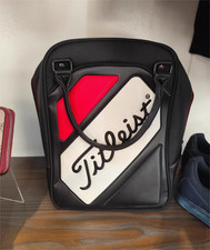 Titleist Tour Series Practice Ball Shoe Bag Black-RED/WHITE