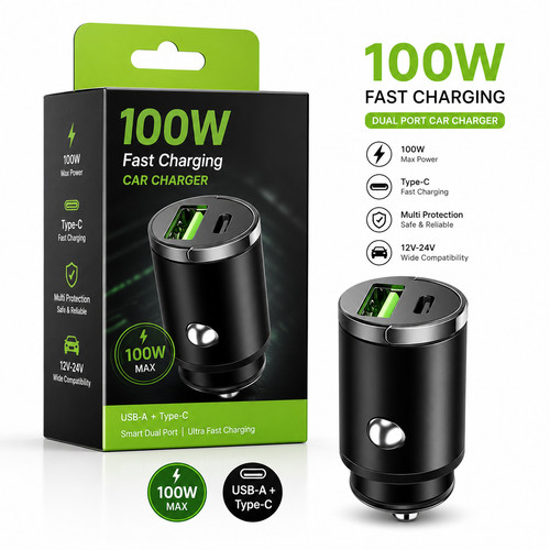 Fast car charger - fast, 2